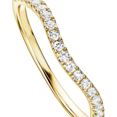 Layla Created Brilliance 9ct Yellow Gold 0.20ct