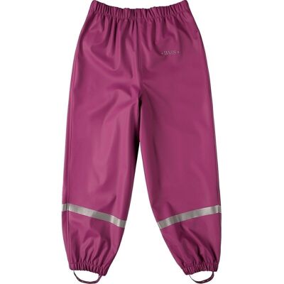 Rain pants - mud pants without bib - berry