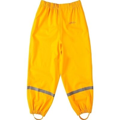 Pantalones de lluvia - pantalones de barro sin babero - amarillo