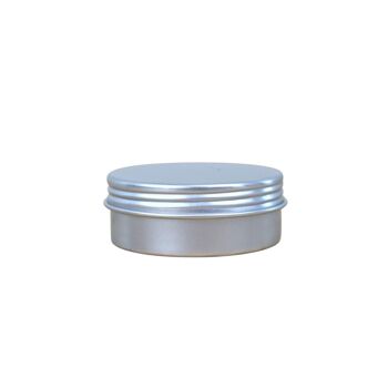 Boîtes de baume à lèvres en aluminium à bouchon vissé de 25 ml de Nutley - 350 1