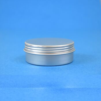 Boîtes de baume à lèvres en aluminium à bouchon vissé de 25 ml de Nutley - 350 6