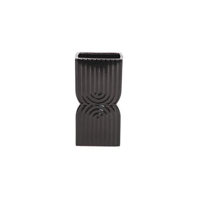 Vase Arc-en-Ciel HV - Noir - 12,5x7,5x24,5
