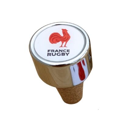 Rooster + white wine stopper - France Rugby x Ovalie Original