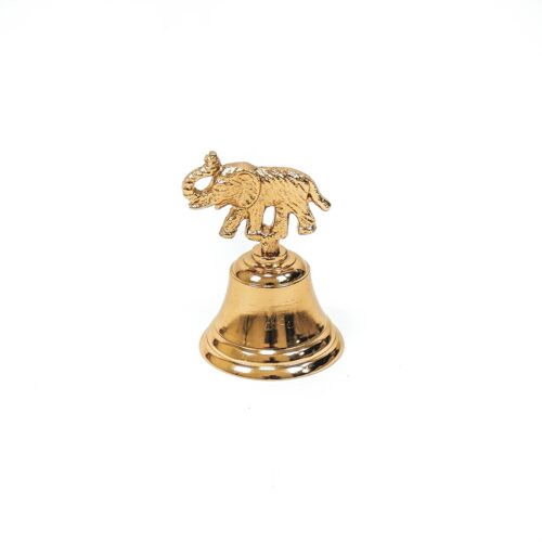 HV Butler  Bell-  Elephant - Gold - 4,5x4,5x10cm