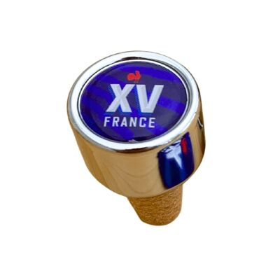 XV France wine stopper + line - France Rugby x Ovalie Original