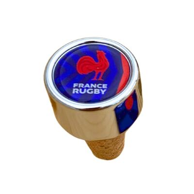 Rooster wine stopper + trait - France Rugby x Ovalie Original