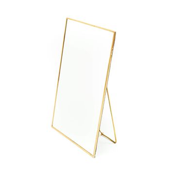 Miroir Rectangulaire HV - Or - 30x20x1cm 2