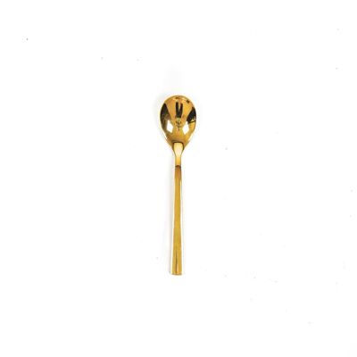 HV Golden Teaspoons - 6 pcs - Stainless steel