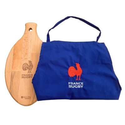Cheese board, apron & pouch - France Rugby X Ovalie Original