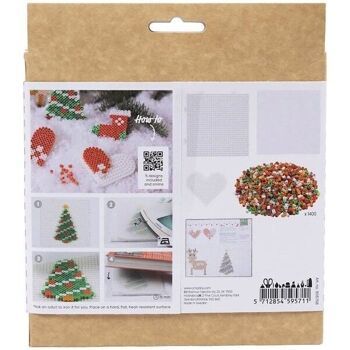 Kit Perles à repasser Noël - Père Noël - 5 pcs 4