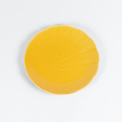 Assiette plate Tahiti – Jaune