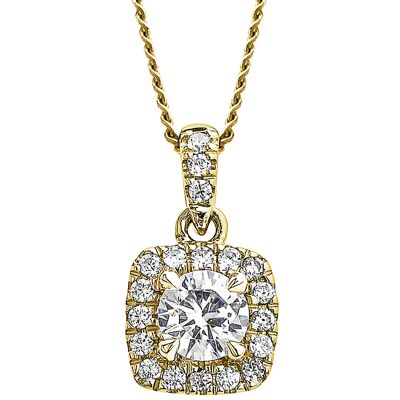 Zoey Created Brilliance 9ct Yellow Gold 0.33ct