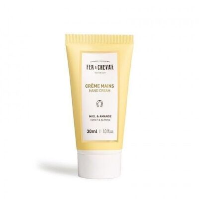 Crema mani al profumo di miele e mandorla 30ml