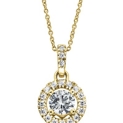 Ana Créé Brilliance Or Jaune 9 Carats 0.33ct