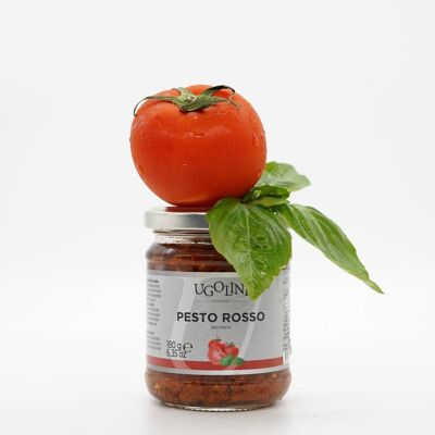 Pesto rosso senza glutine 180 gr Prodotto in Italia
