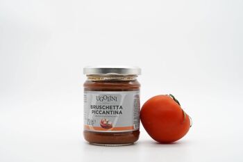 Bruschetta piccantina salsa di pomodoro 180 gr Fabriqué en Italie 3