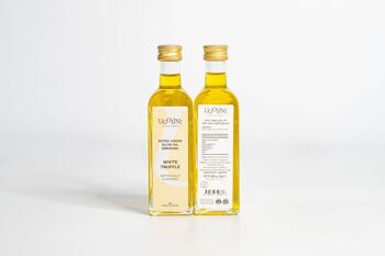 Olio extra vergine di oliva al tartufo bianco Fabriqué en Italie 3