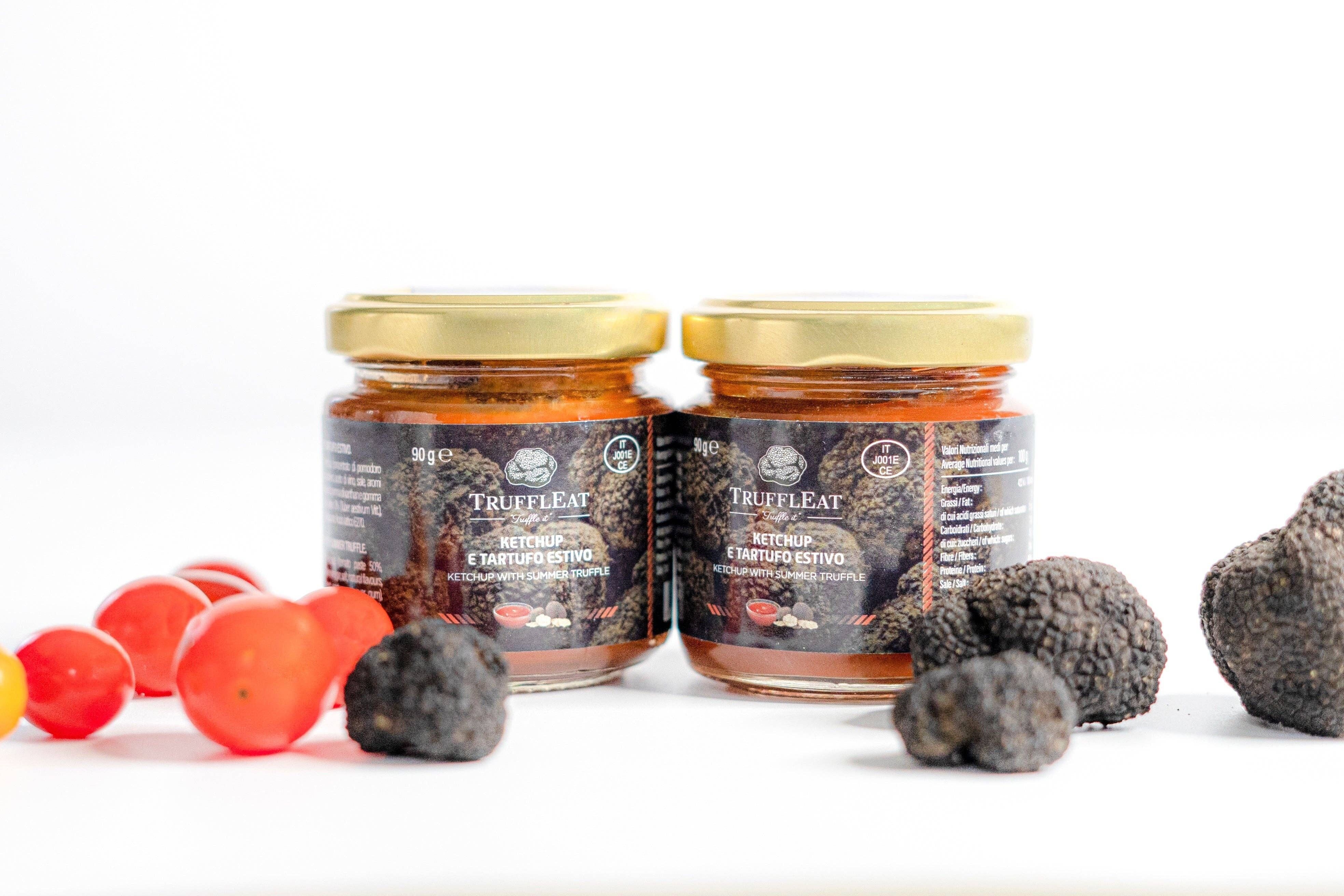 Ketchup und Tartufo estivo 90 gr Hergestellt in Italien