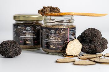 Salsa tartufata con tartufo estivo 20% 80 gr Fabriqué en Italie 1