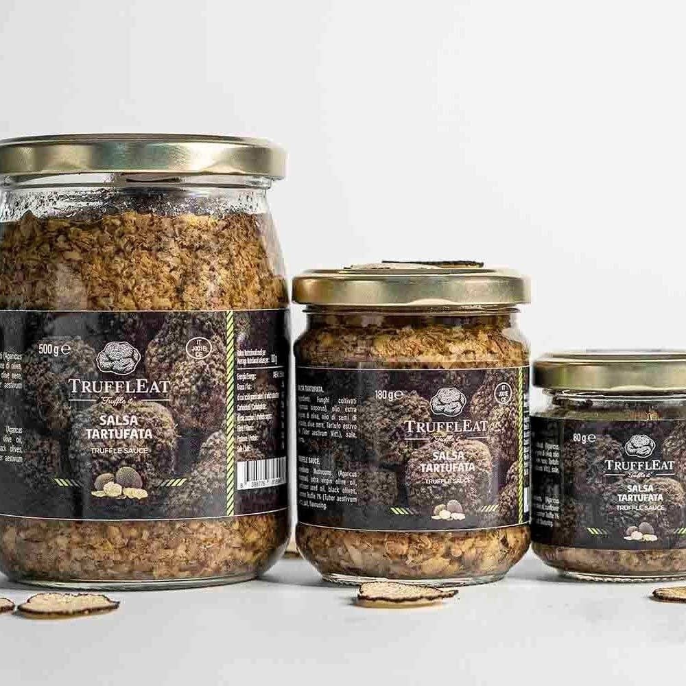 Salsa tartufata al tartufo nero estivo Hergestellt in Italien