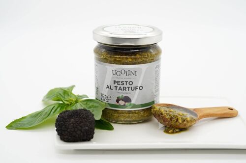 Pesto al tartufo nero senza glutine 180 gr Made in Italy