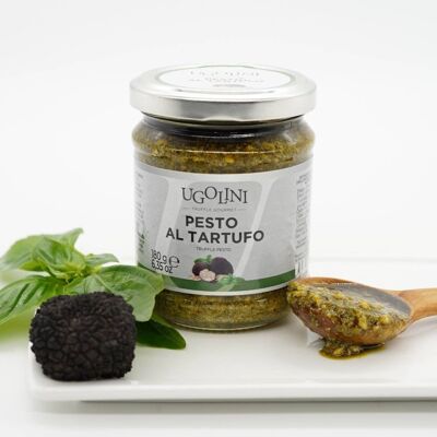 Pesto al tartufo nero senza glutine 180 gr Fabriqué en Italie