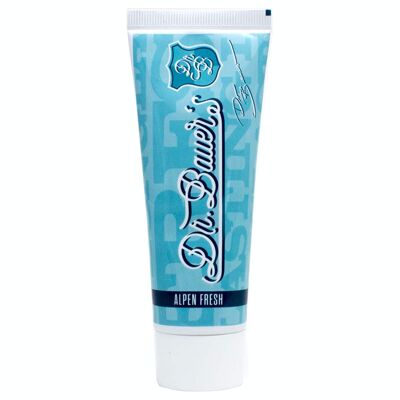 dr Bauer's Alpen Fresh Classic Strong mint toothpaste 75ml
