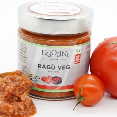 Ragù vegano con soia 180 gr Made in Italy