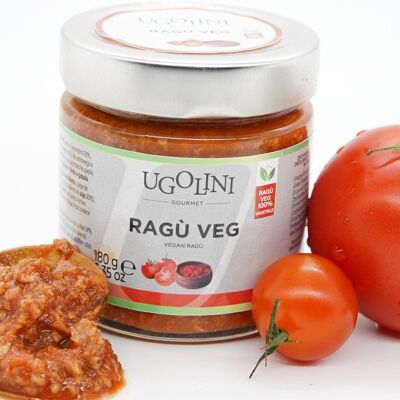 Ragù vegano con soia 180 gr Hecho en Italia