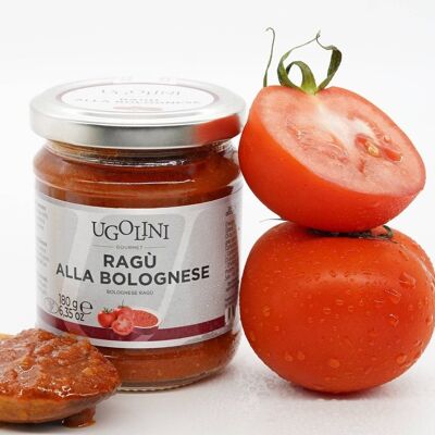 Ragù alla Bolognese senza glutine 180 gr Made in Italy