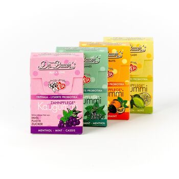 docteur Bauer's Pure Freshnes chewing-gum pour soins dentaires 35g 3