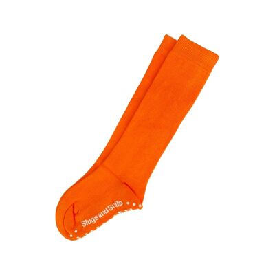 Chaussettes Genou Bloc Couleur - Arc-en-Ciel - Orange Lever de Soleil