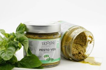 Pesto vegano tofu senza glutine lattosio 180 g Fabriqué en Italie 3