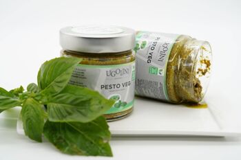 Pesto vegano tofu senza glutine lattosio 180 g Fabriqué en Italie 4