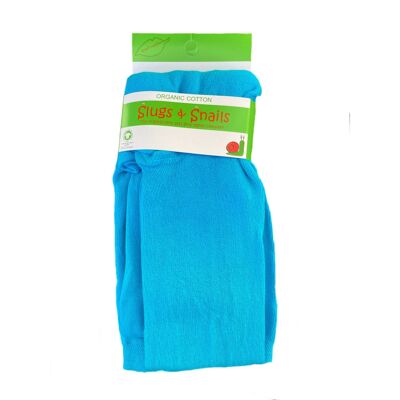 Collants bleus à blocs de couleurs pour adultes