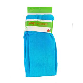 Collants bleus à blocs de couleurs pour adultes 3
