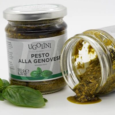 Pesto alla Genovese ohne Glutin 180 gr Hergestellt in Italien