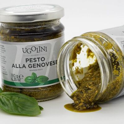 Pesto alla Genovese ohne Glutin 180 gr Hergestellt in Italien