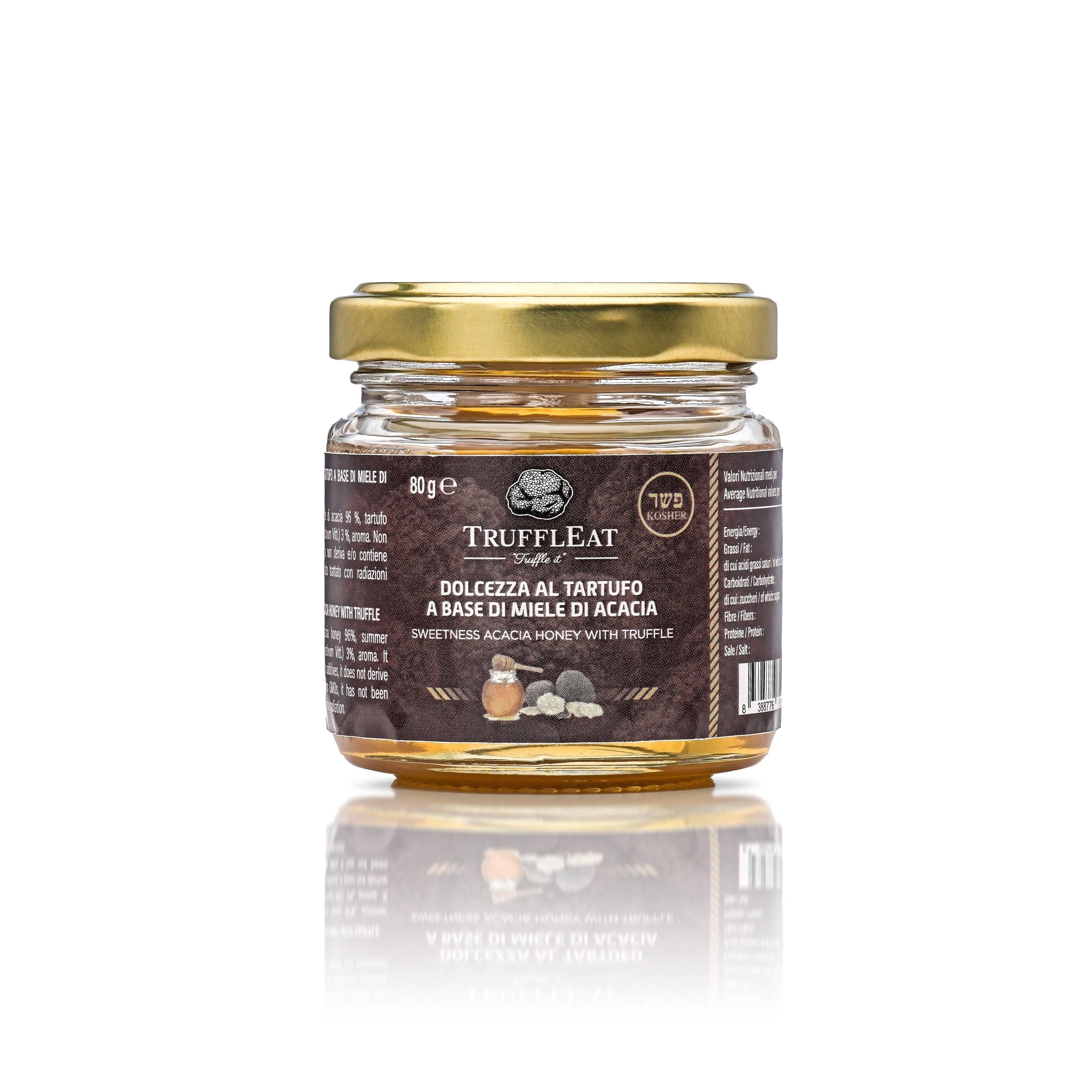 Koscheres Miele d'acacia al tartufo 80 gr Prodotto in Italia
