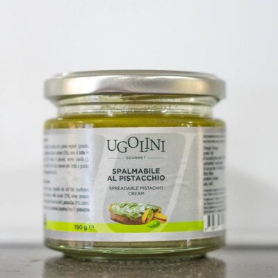 Crema spalmabile al pistacchio 190 gr Made in Italy