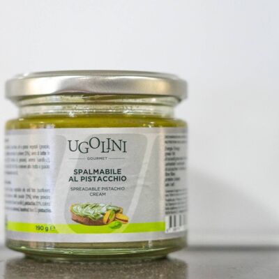 Crema spalmabile al pistacchio 190 gr Made in Italy