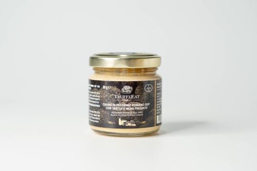 Crema di pecorino romano con tartufo nero 80 g Made in Italy