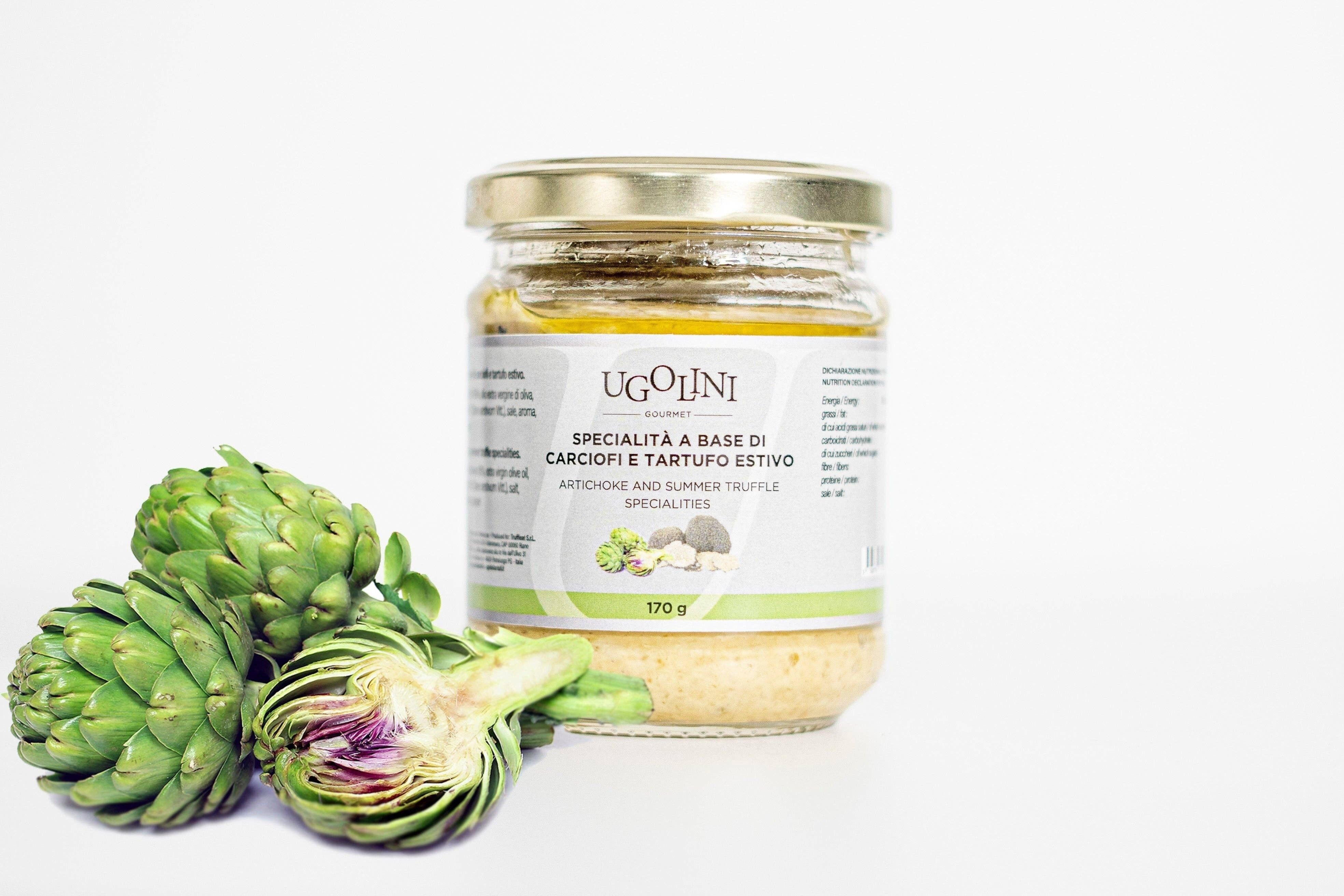 Crema di carciofi e tartufo nero estivo 170 gr Hergestellt in Italien