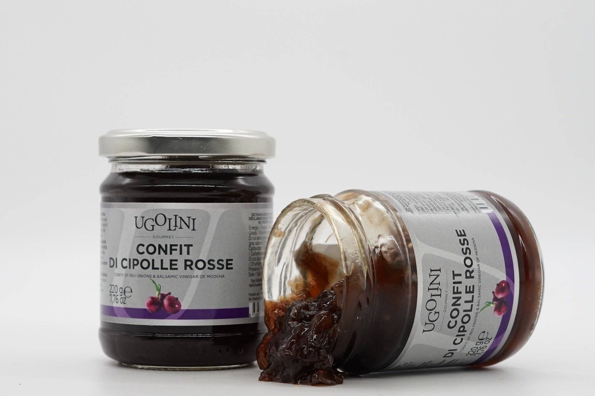 Confit di Cipolle Rosse Aceto Balsamico 220 gr Hergestellt in Italien