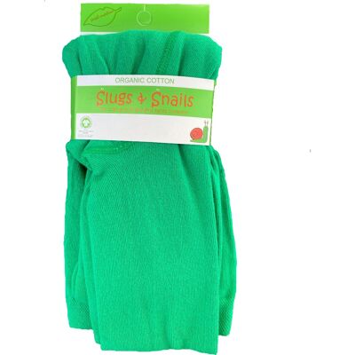 Grüne Strumpfhose für Erwachsene in Blockfarben