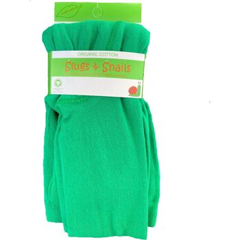 Collants verts à blocs de couleurs pour adultes 2