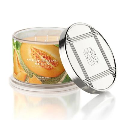HOMEWORX 4 wick scented candle 510g SWEET SPRING MELON