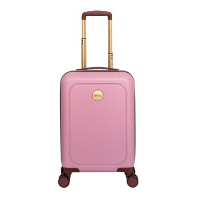 Maleta de mano para mujer MŌSZ / maletín de viaje / maletín rígido - Lauren - rosa