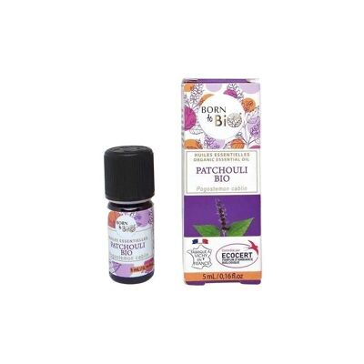 Huile essentielle de Patchouli - Certifiée Bio