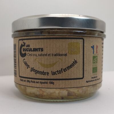 Veredelte Ingwerquitte in Lacto-Fermentation 200g